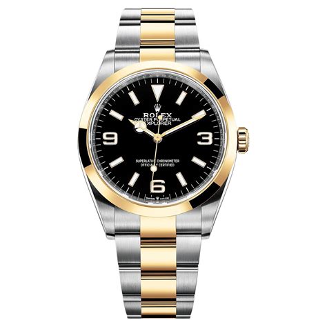 rolex explorer price evolution|rolex explorer two tone price.